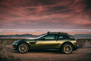 Ferrari GTC4 Lusso перетворили на імпровізований «дакар-спецкар»