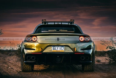 Ferrari GTC4 Lusso перетворили на імпровізований «дакар-спецкар»