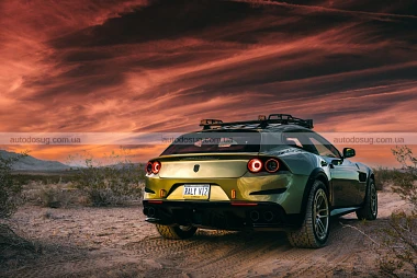 Ferrari GTC4 Lusso перетворили на імпровізований «дакар-спецкар»