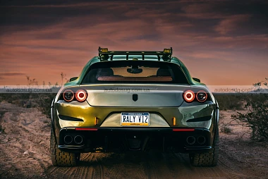 Ferrari GTC4 Lusso перетворили на імпровізований «дакар-спецкар»
