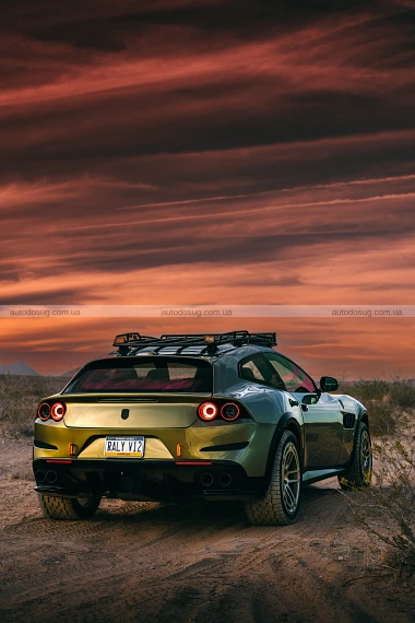Ferrari GTC4 Lusso перетворили на імпровізований «дакар-спецкар»