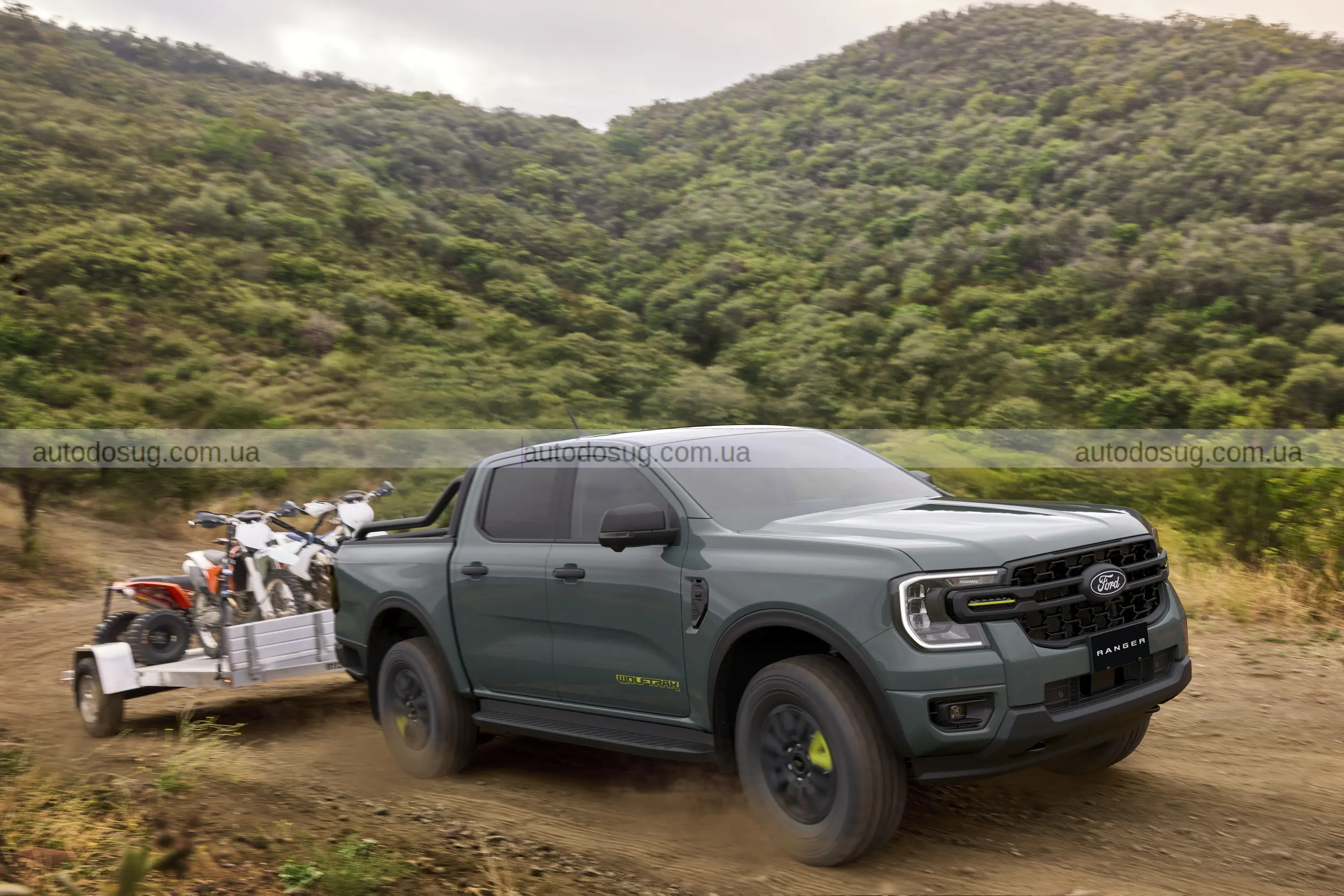 Ford оновлює Ranger та представляє новий Wolftrak