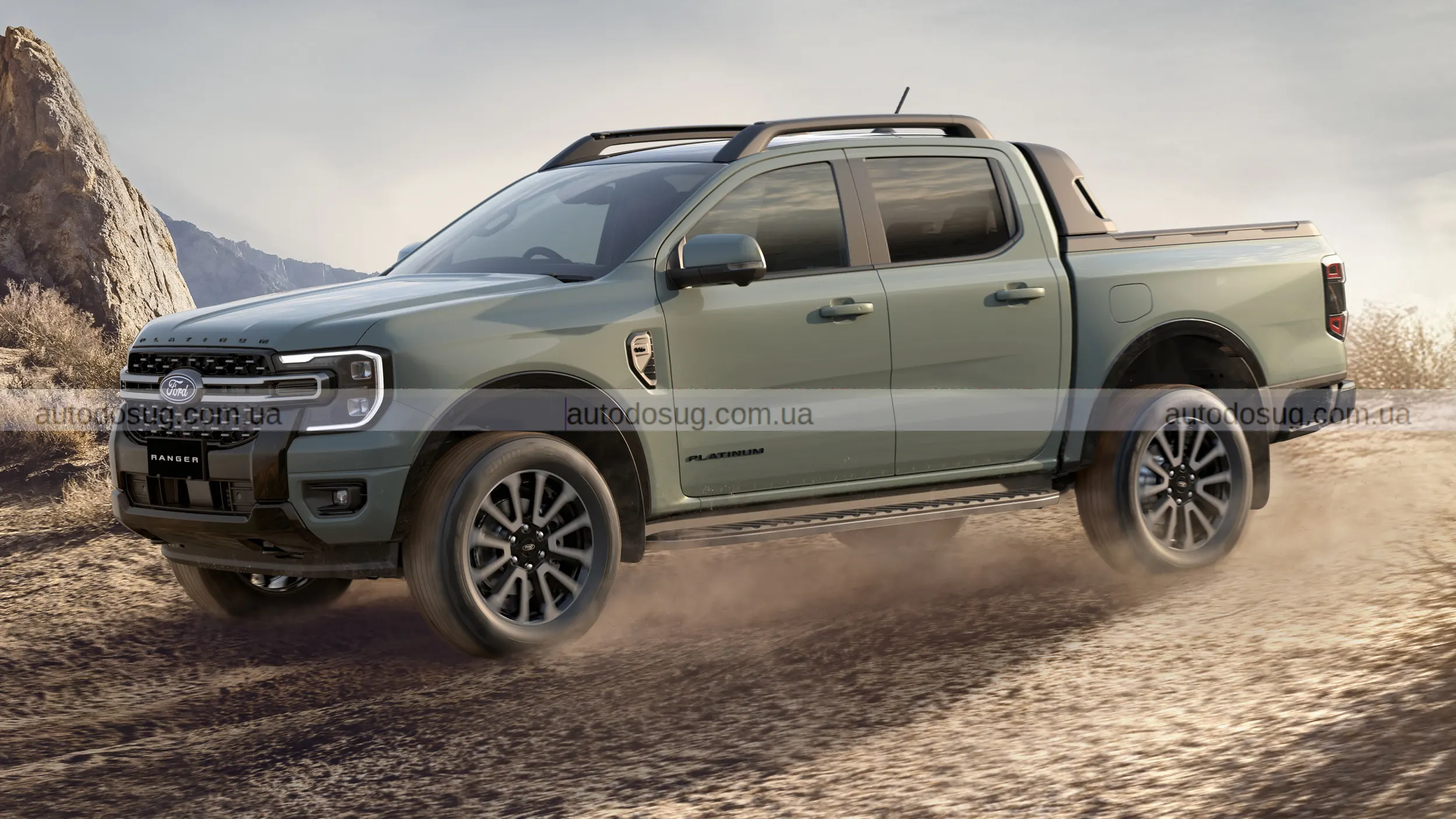 Ford оновлює Ranger та представляє новий Wolftrak