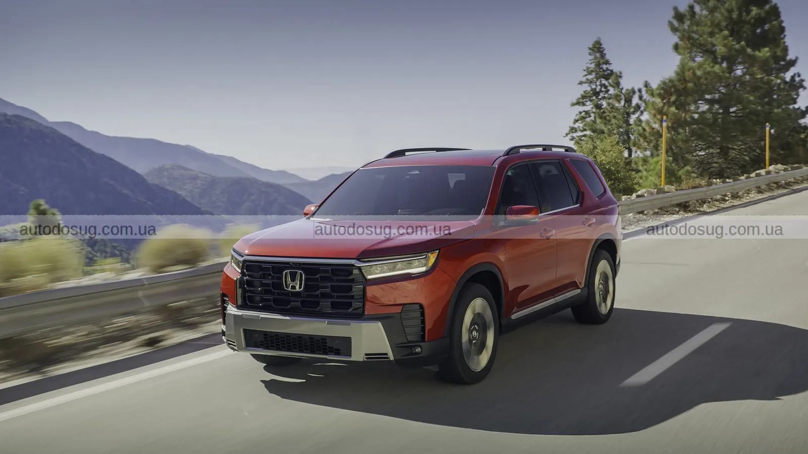 Honda додає Pilot 2026 більш грубий вигляд і сучасні технології