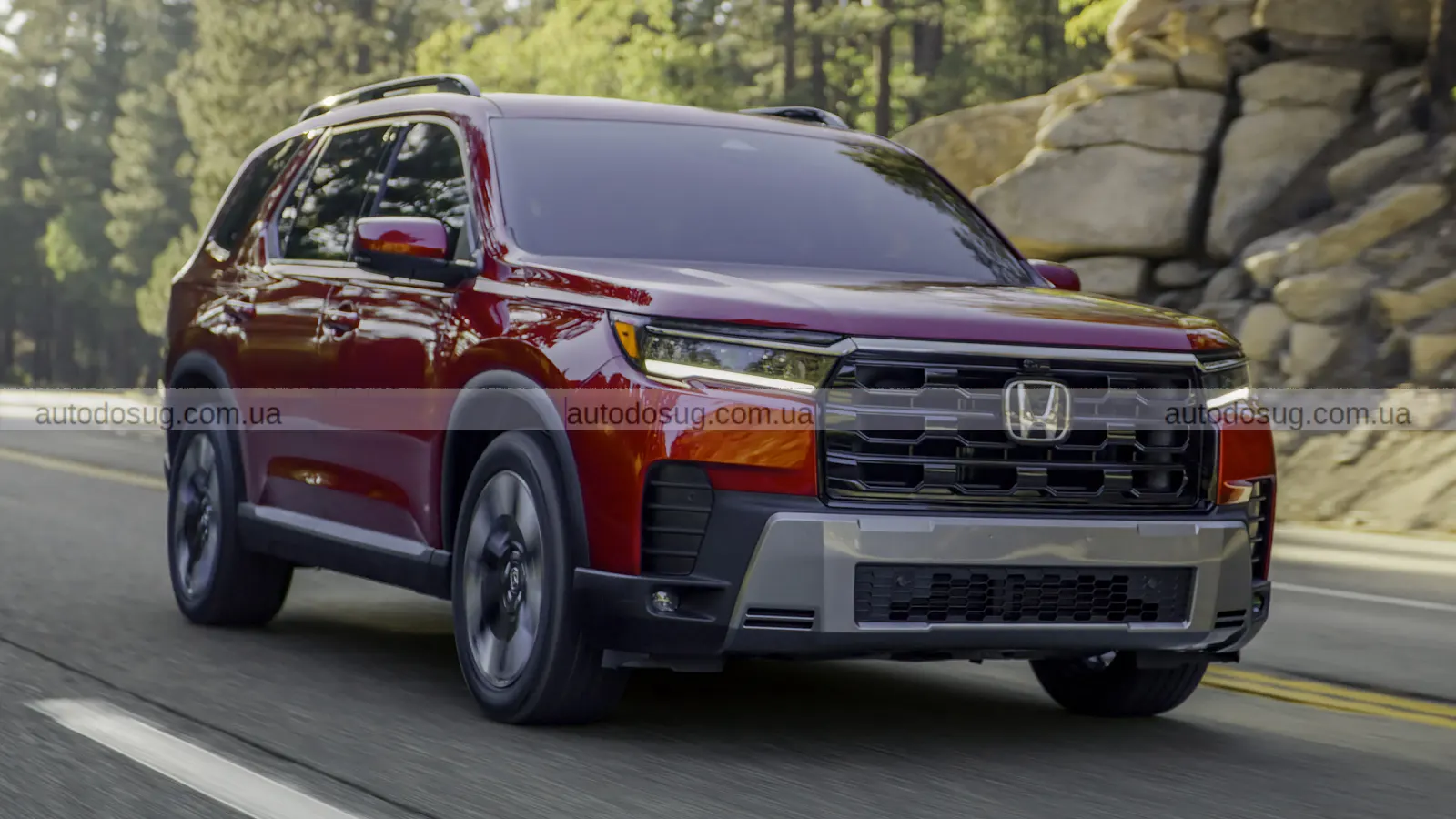 Honda додає Pilot 2026 більш грубий вигляд і сучасні технології