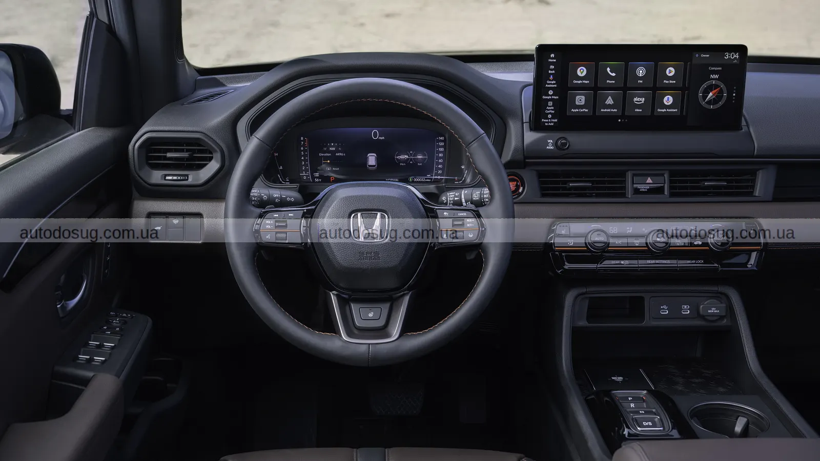 Honda додає Pilot 2026 більш грубий вигляд і сучасні технології