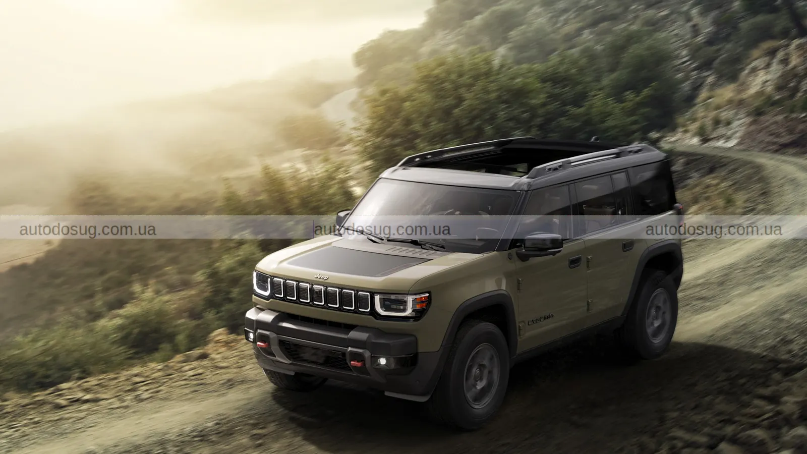 Jeep презентує Recon 2026 — перший справжній електро-джип із Trail Rated