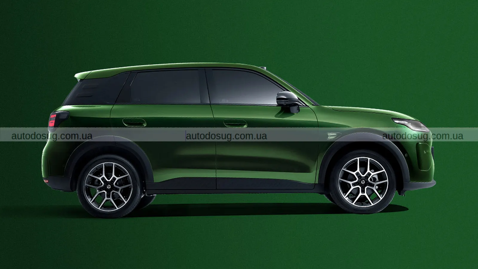 Leapmotor опублікував перші фото невеликого повністю електричного позашляховика A10.