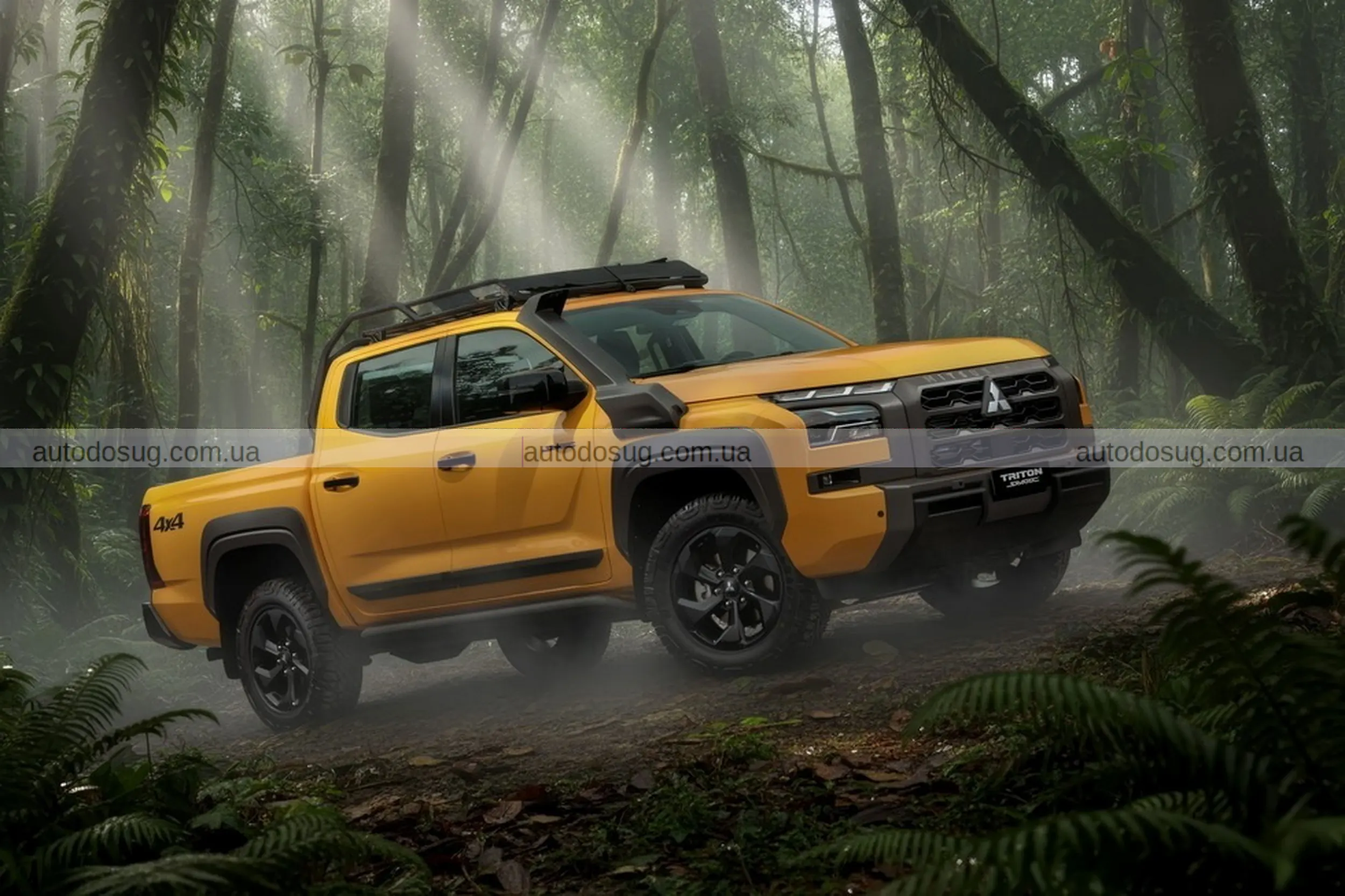 Mitsubishi створила свій найміцніший пікап Triton Savana