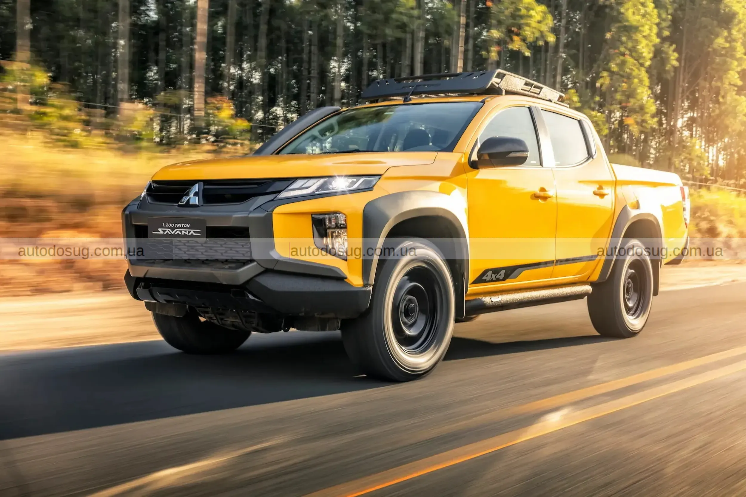 Mitsubishi створила свій найміцніший пікап Triton Savana