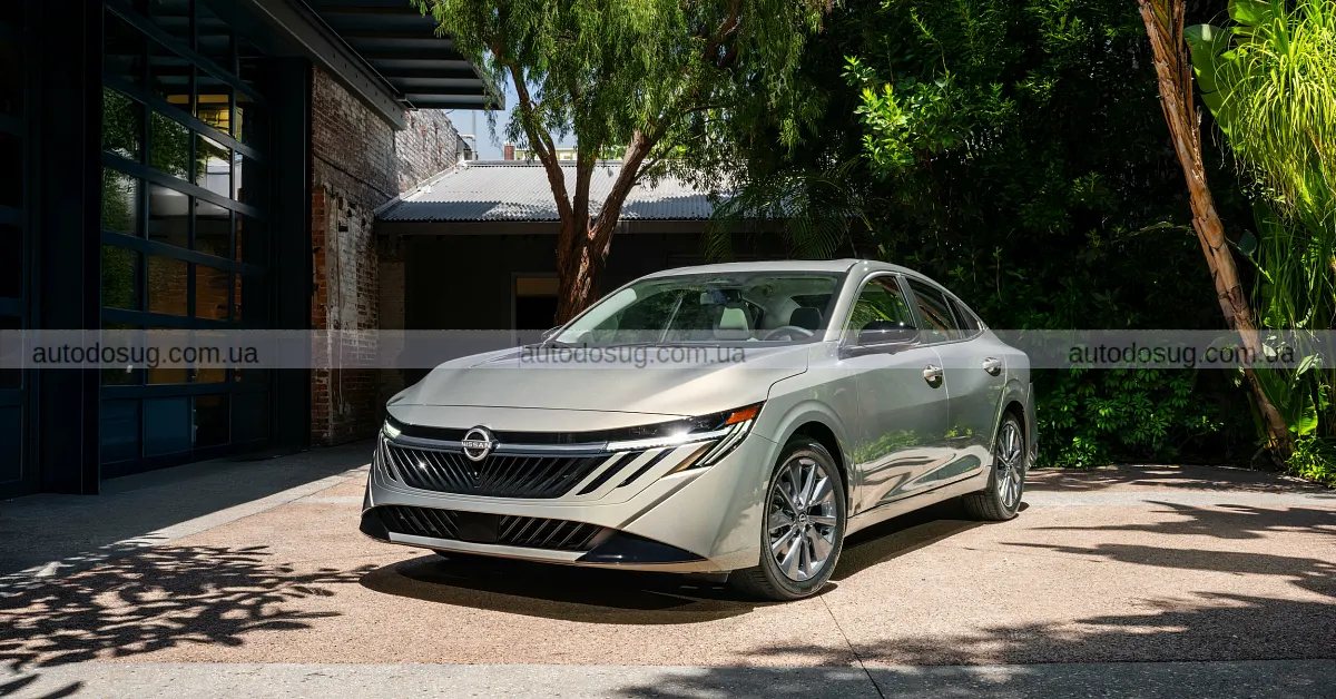 Nissan Sentra 2026 позиціонує себе як доступний новий автомобіль