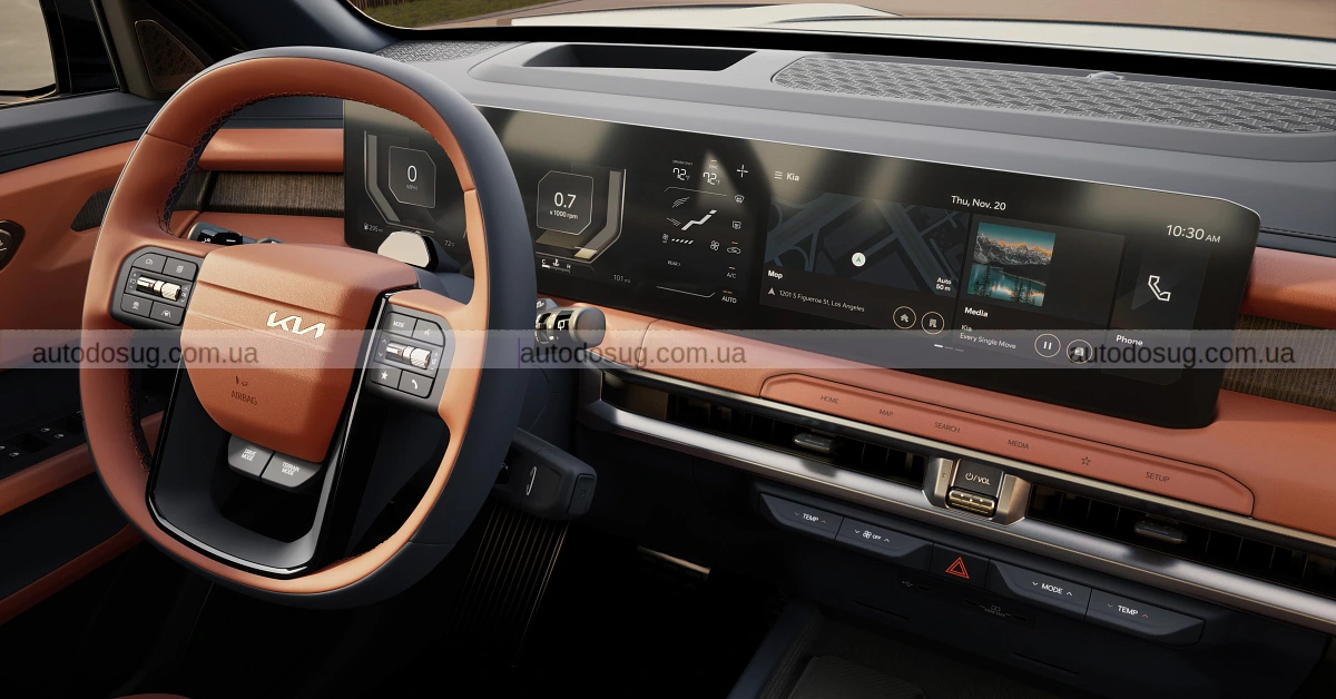 Новий Kia Telluride має надто виразне обличчя