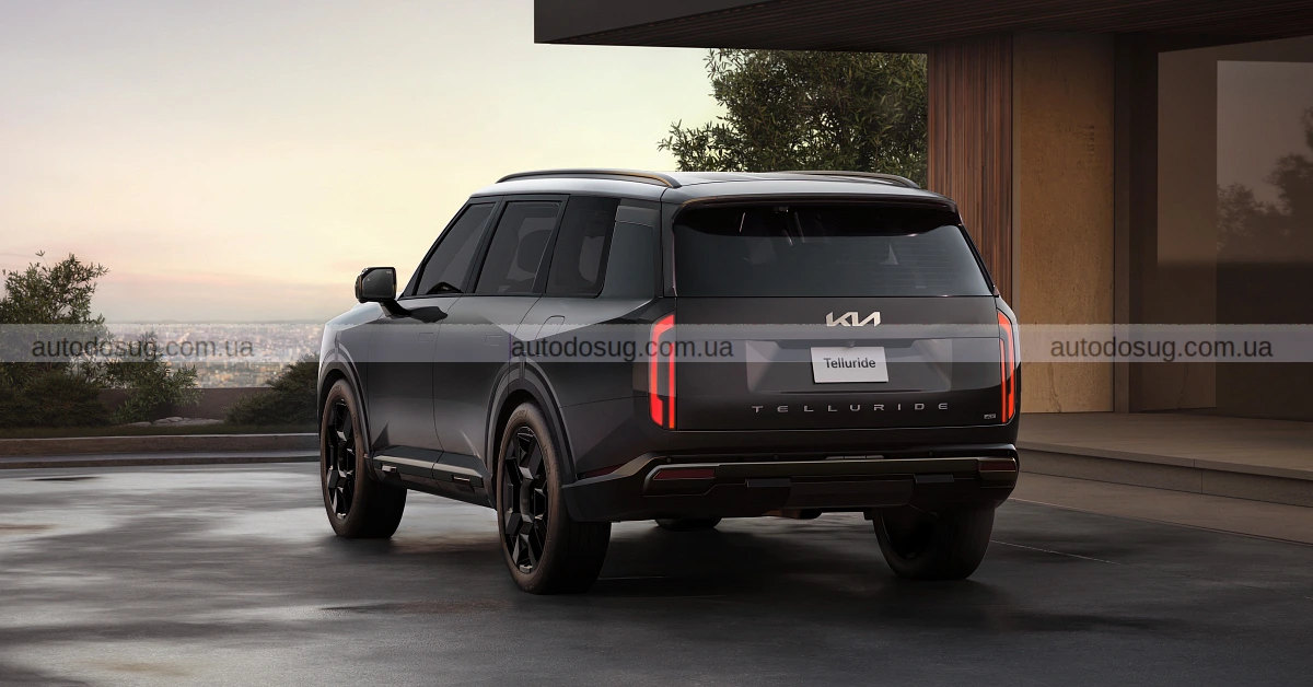Новий Kia Telluride має надто виразне обличчя