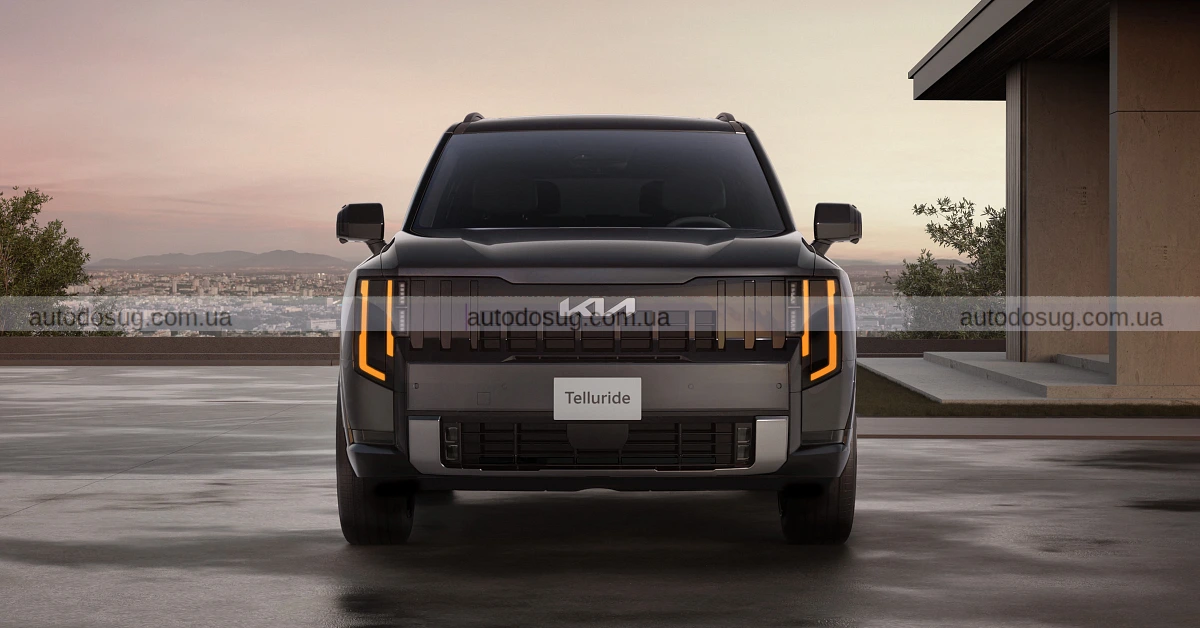 Новий Kia Telluride має надто виразне обличчя