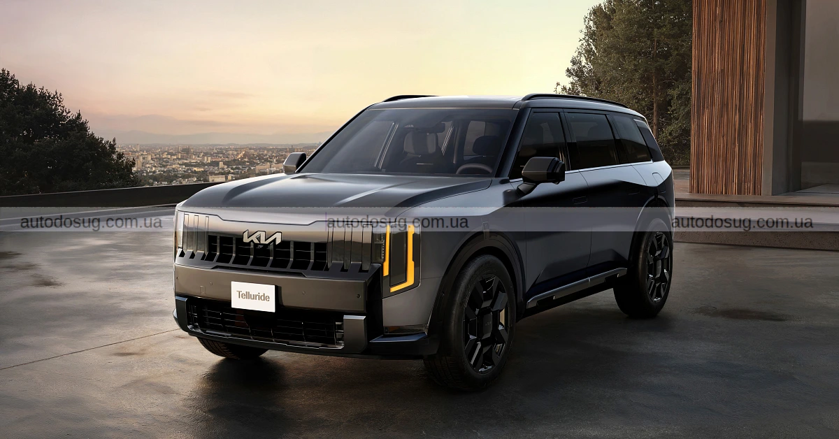 Новий Kia Telluride має надто виразне обличчя