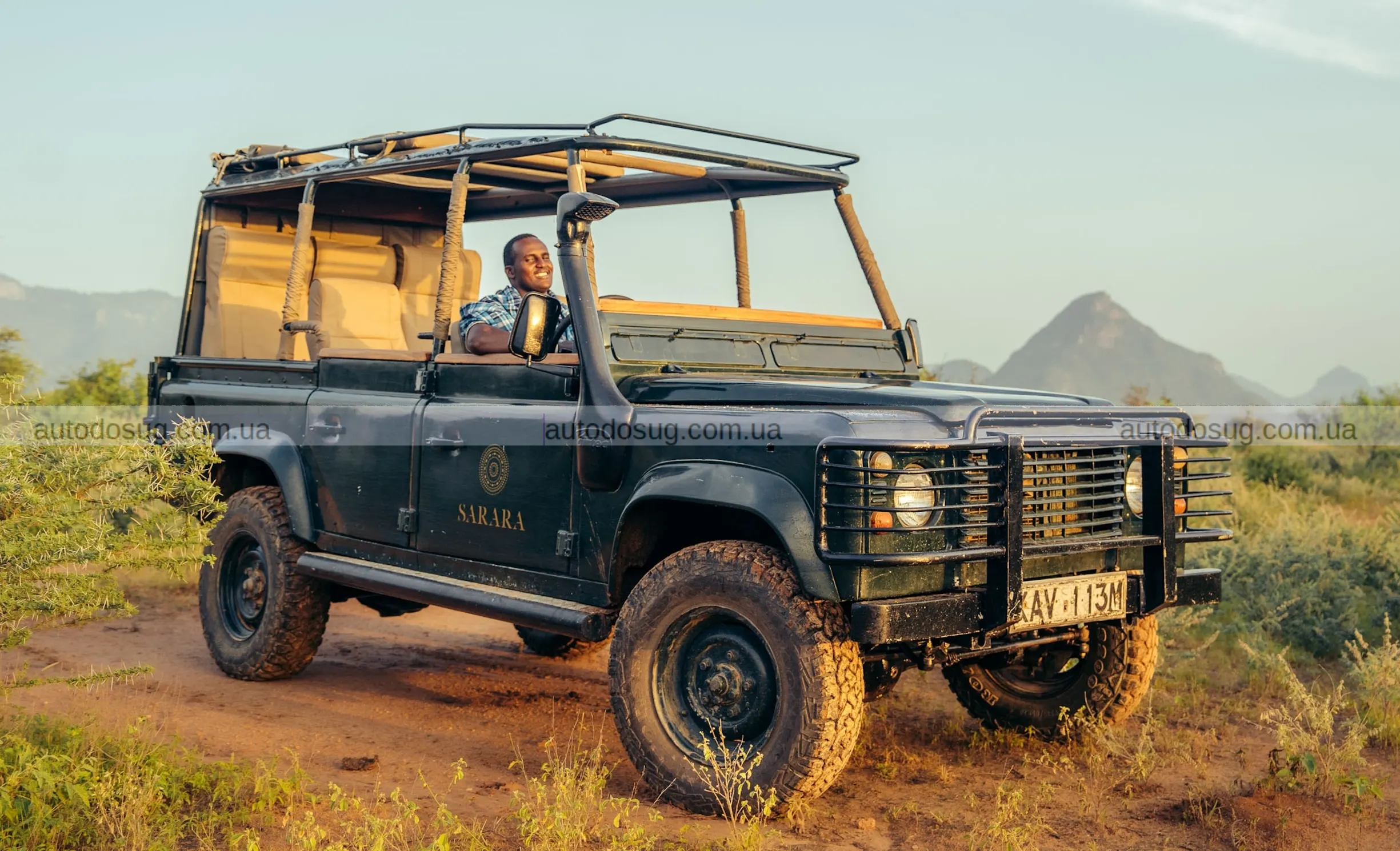 Одна зміна в цьому Land Rover Defender перетворює сафарі на справжню магію