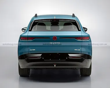 Перший електричний позашляховик VW з Xpeng має логотип вовка, що світиться