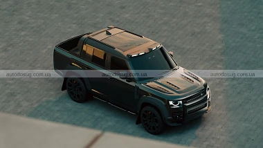 Перший у світі пікап Defender має одну велику проблему