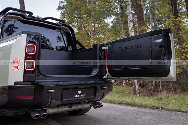 Перший у світі пікап Defender має одну велику проблему