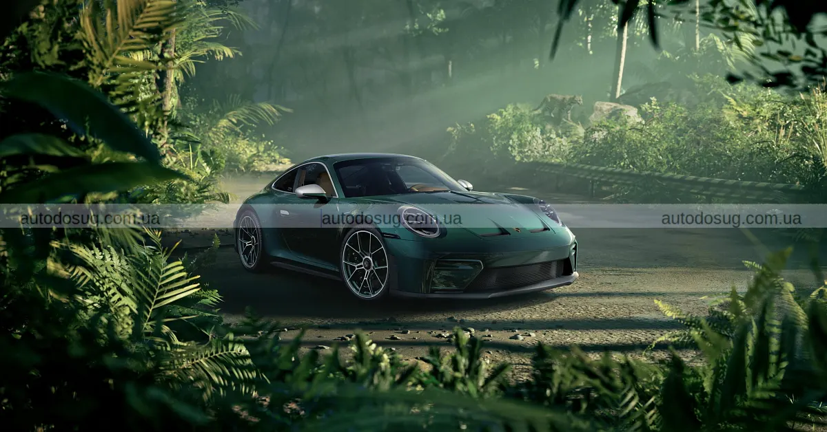 Porsche створив 911 GT3 у стилі джунглів