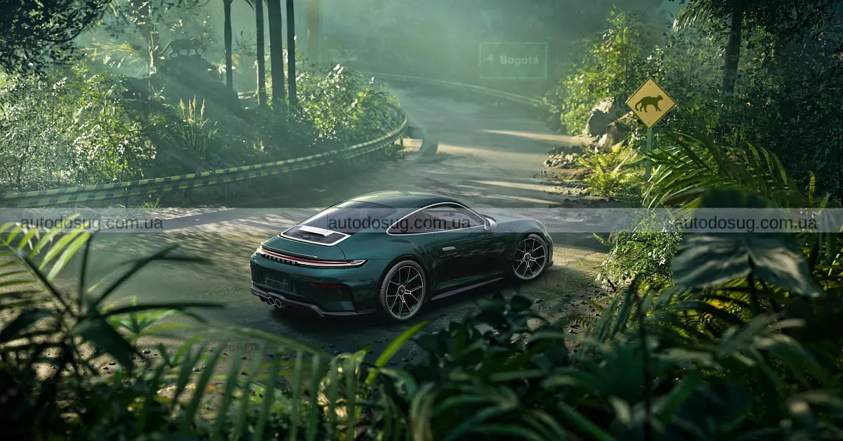 Porsche створив 911 GT3 у стилі джунглів