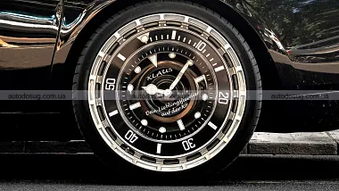 Rolls‑Royce Novitec Phantom носить колеса, стилізовані під циферблати Rolex Submariner