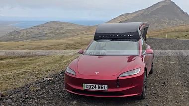 Tesla-тент, який зазнав фіаско, перетворився на найменший люксовий кемпер