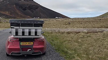 Tesla-тент, який зазнав фіаско, перетворився на найменший люксовий кемпер