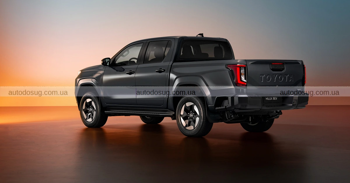 Toyota Hilux нового покоління має дизайн «Cyber Sumo» та перший BEV-випуск