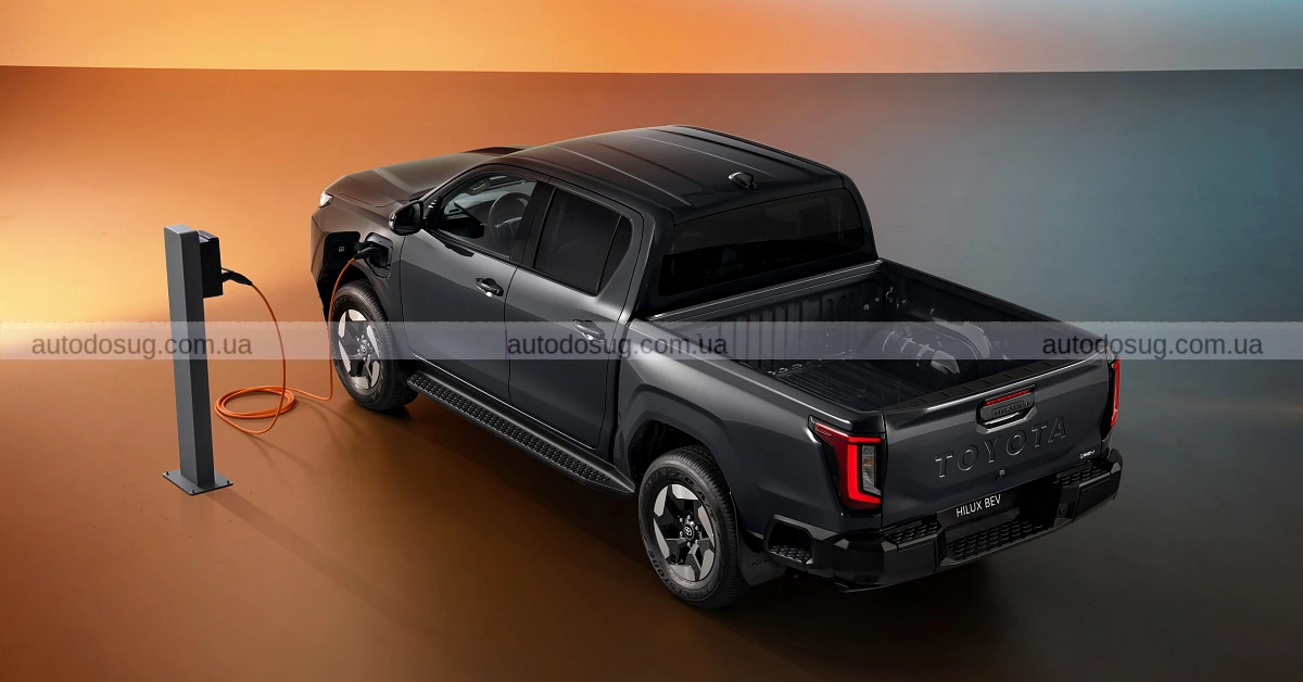 Toyota Hilux нового покоління має дизайн «Cyber Sumo» та перший BEV-випуск