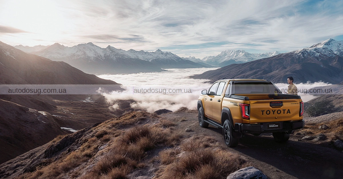 Toyota Hilux нового покоління має дизайн «Cyber Sumo» та перший BEV-випуск