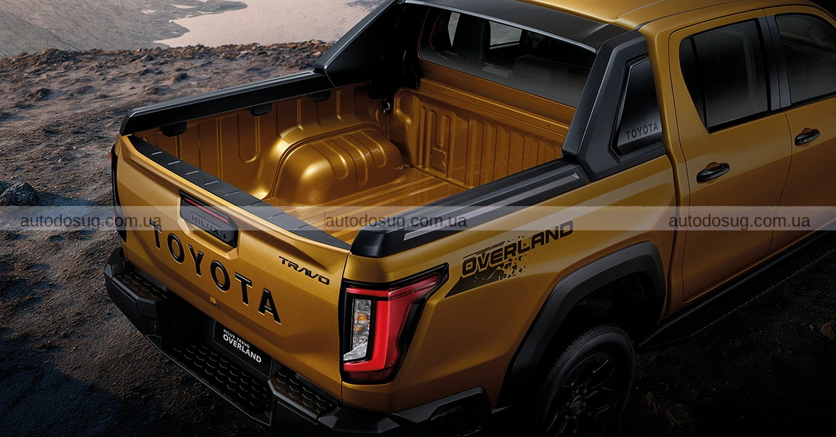 Toyota Hilux нового покоління має дизайн «Cyber Sumo» та перший BEV-випуск