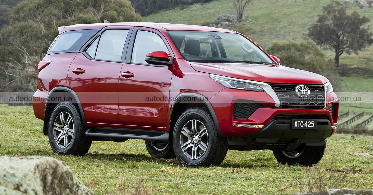 Toyota припиняє продаж свого великого позашляховика на базі Toyota HiLux