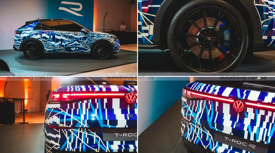Volkswagen виводить на сцену найгарячіший компакт-SUV T-Roc R