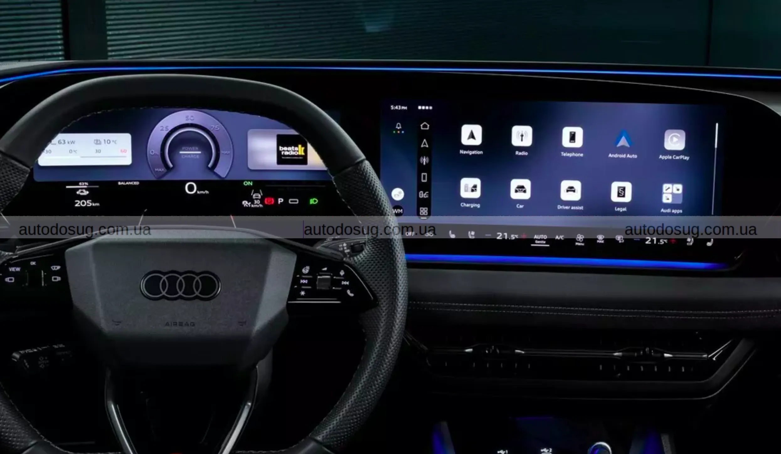 Audi відновлює фізичне керування кермом