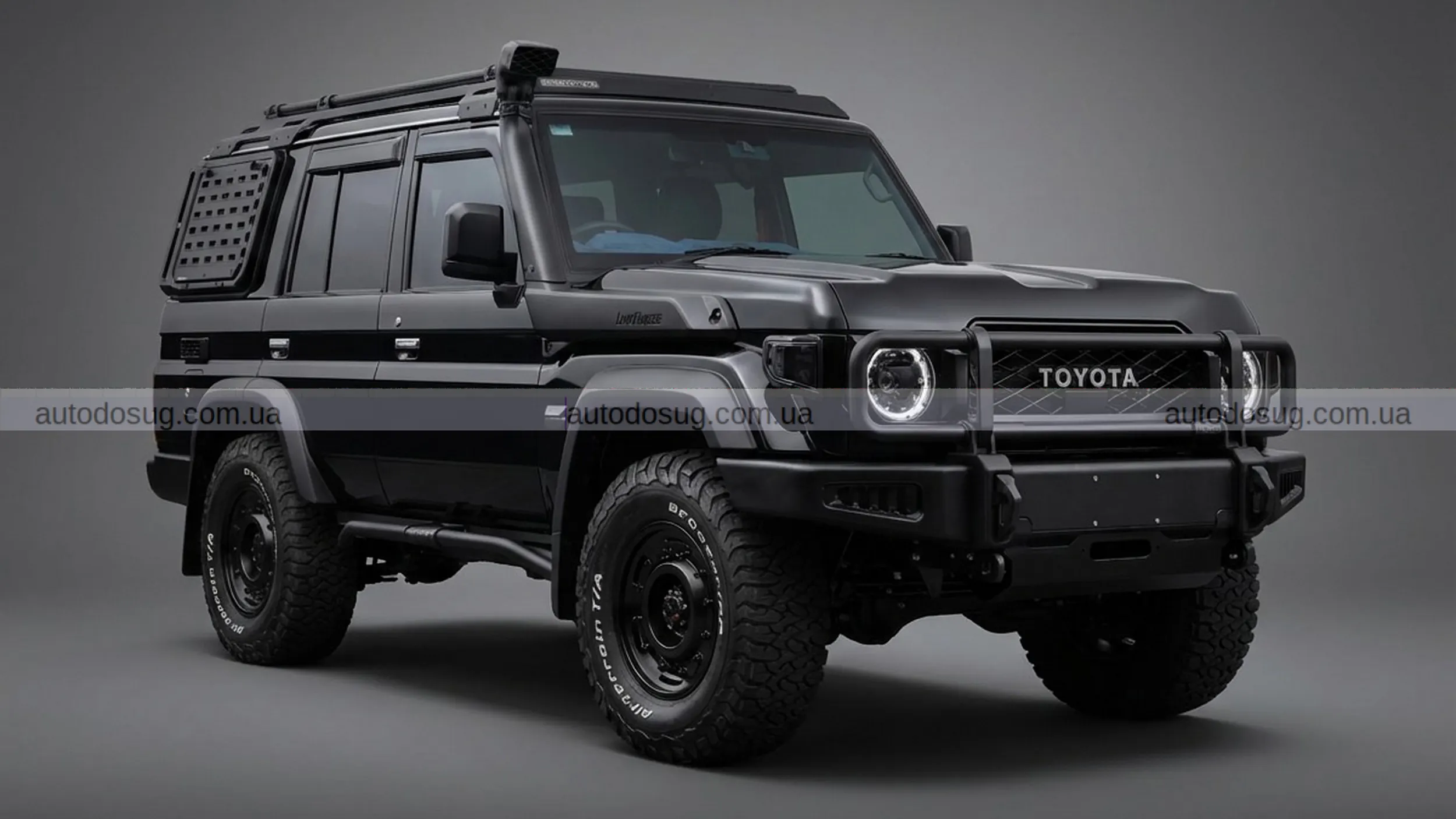 Базовий Toyota Land Cruiser перетворили на ультралюкс