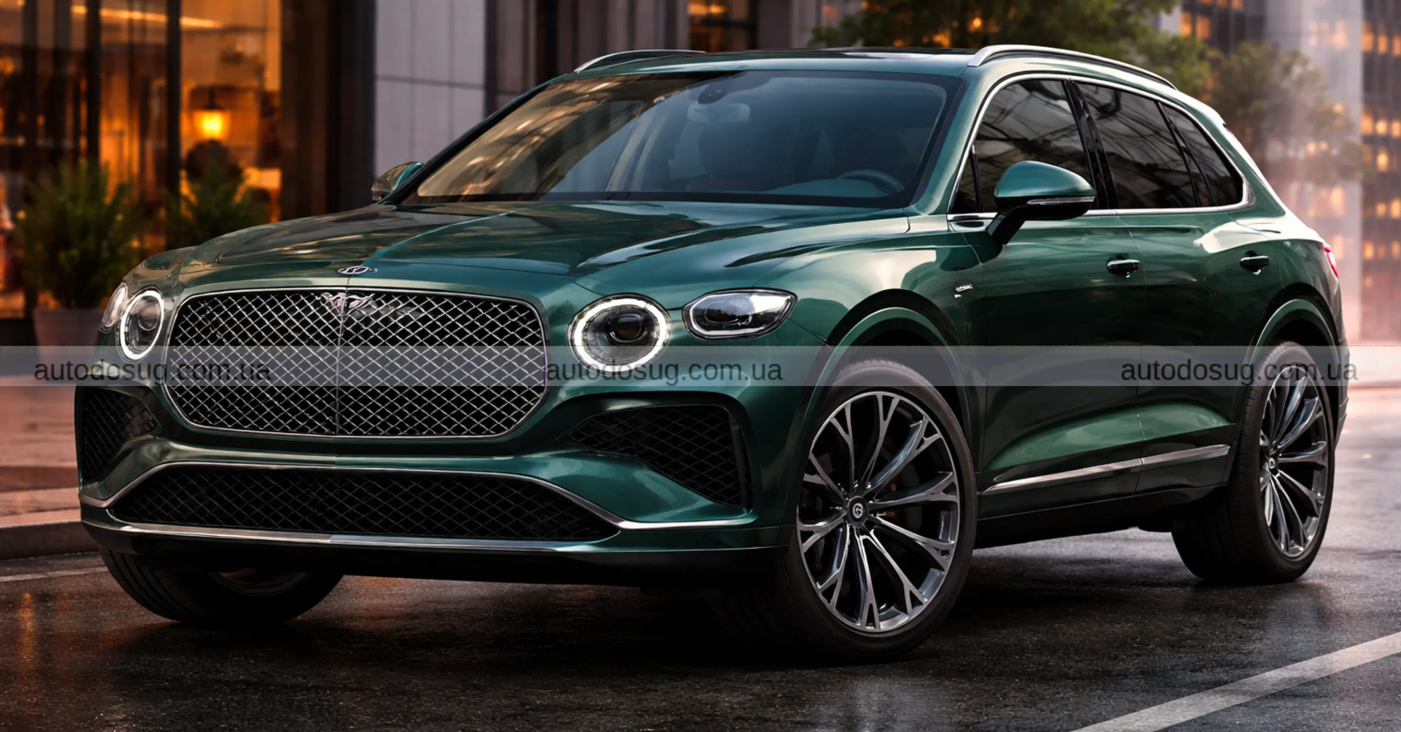 Bentley «міні-SUV» має майже реальний образ, який вже викликає суперечки