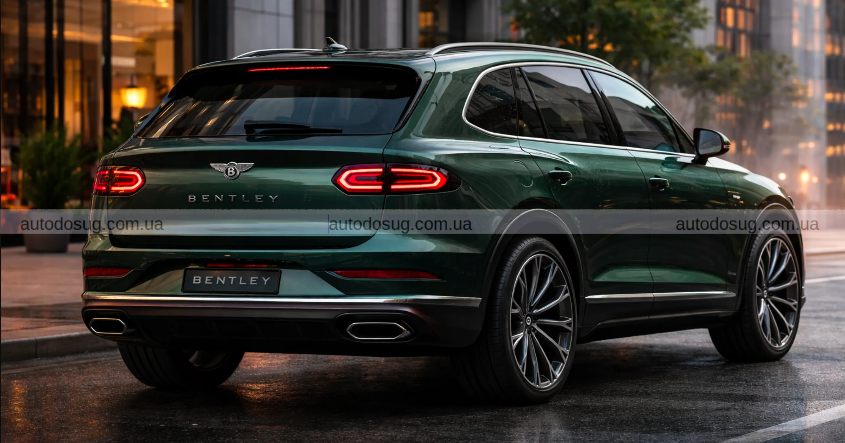 Bentley «міні-SUV» має майже реальний образ, який вже викликає суперечки