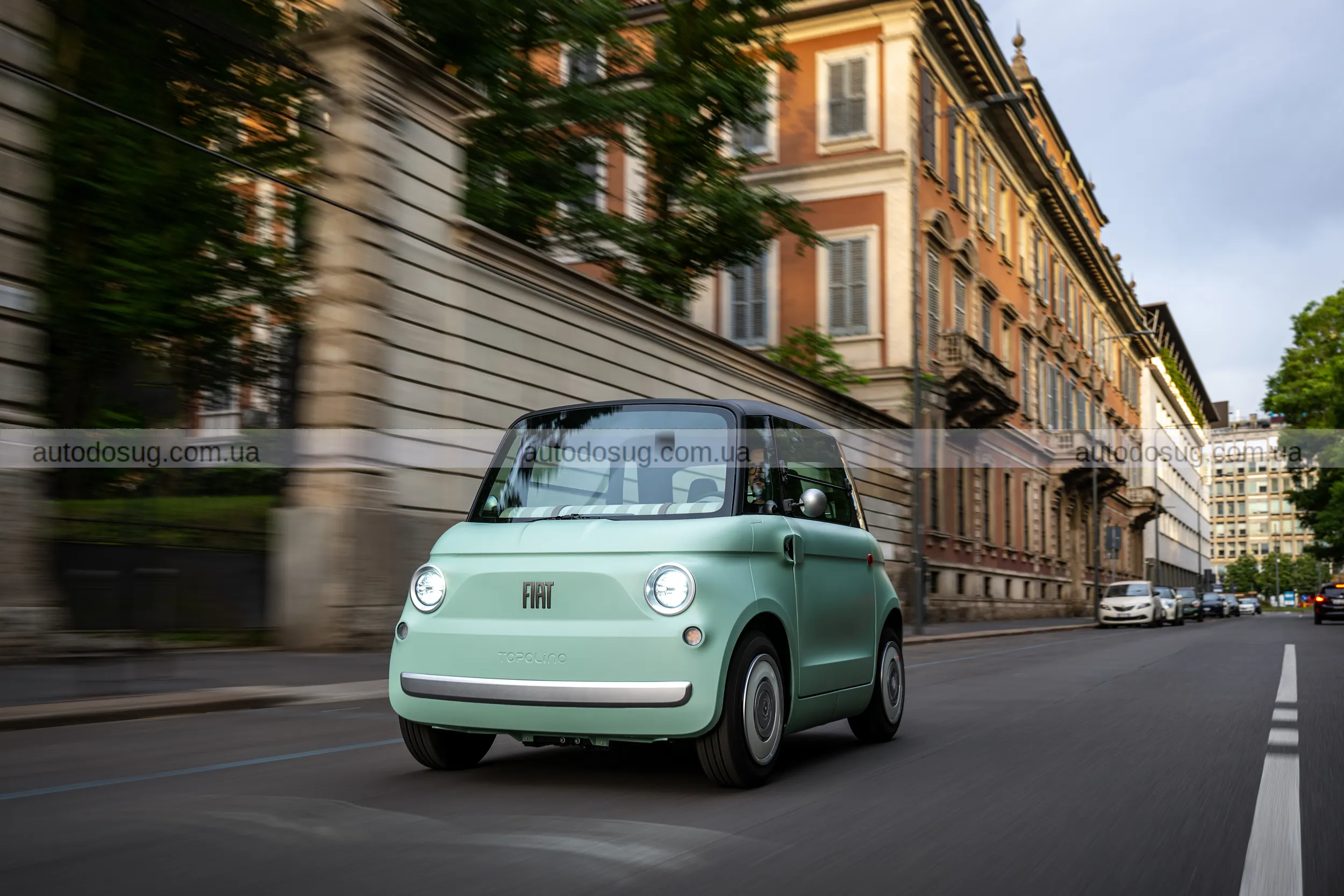 Fiat представляє Fiat Topolino— маленький двомісний електрокар
