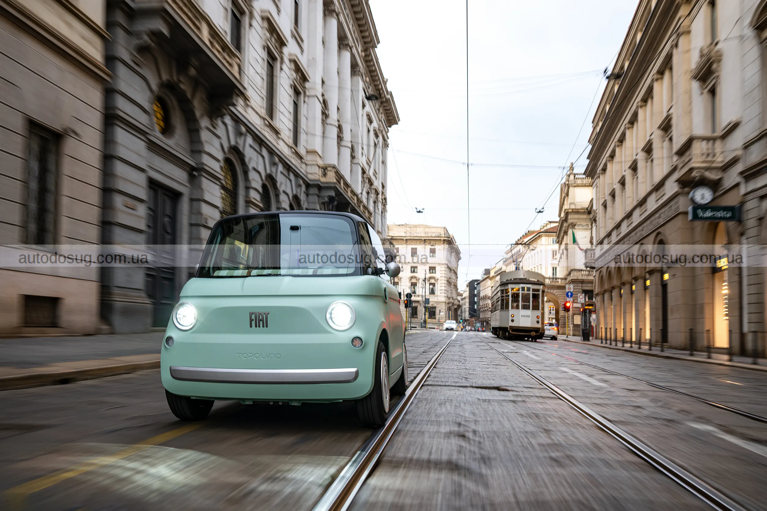 Fiat представляє Fiat Topolino— маленький двомісний електрокар