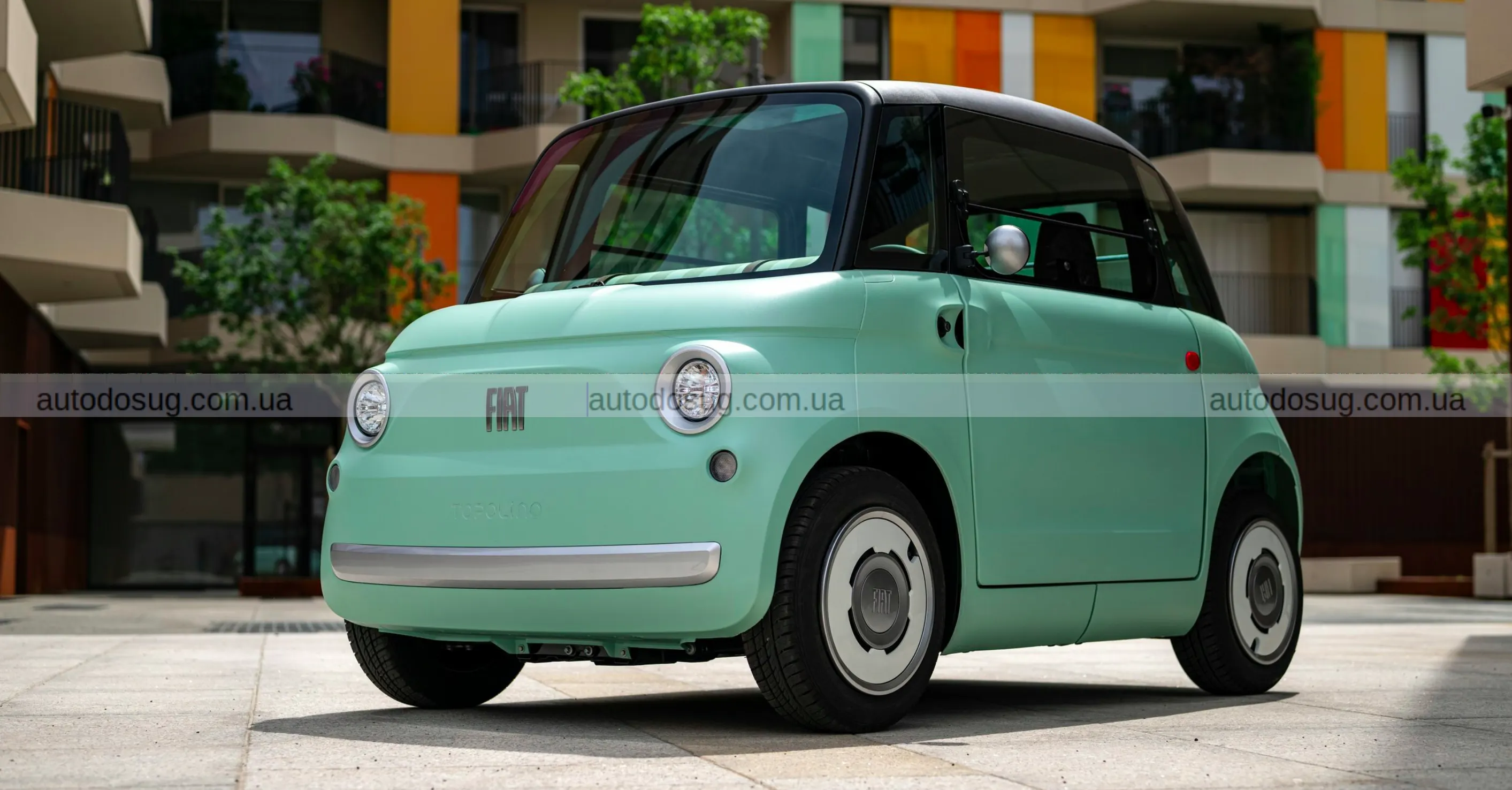 Fiat представляє Fiat Topolino— маленький двомісний електрокар