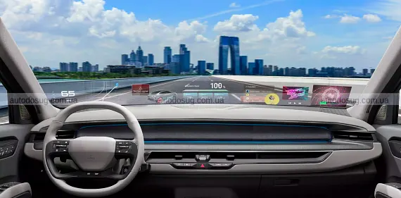 Hyundai Mobis показала перший у світі голографічний дисплей лобового скла на CES 2025