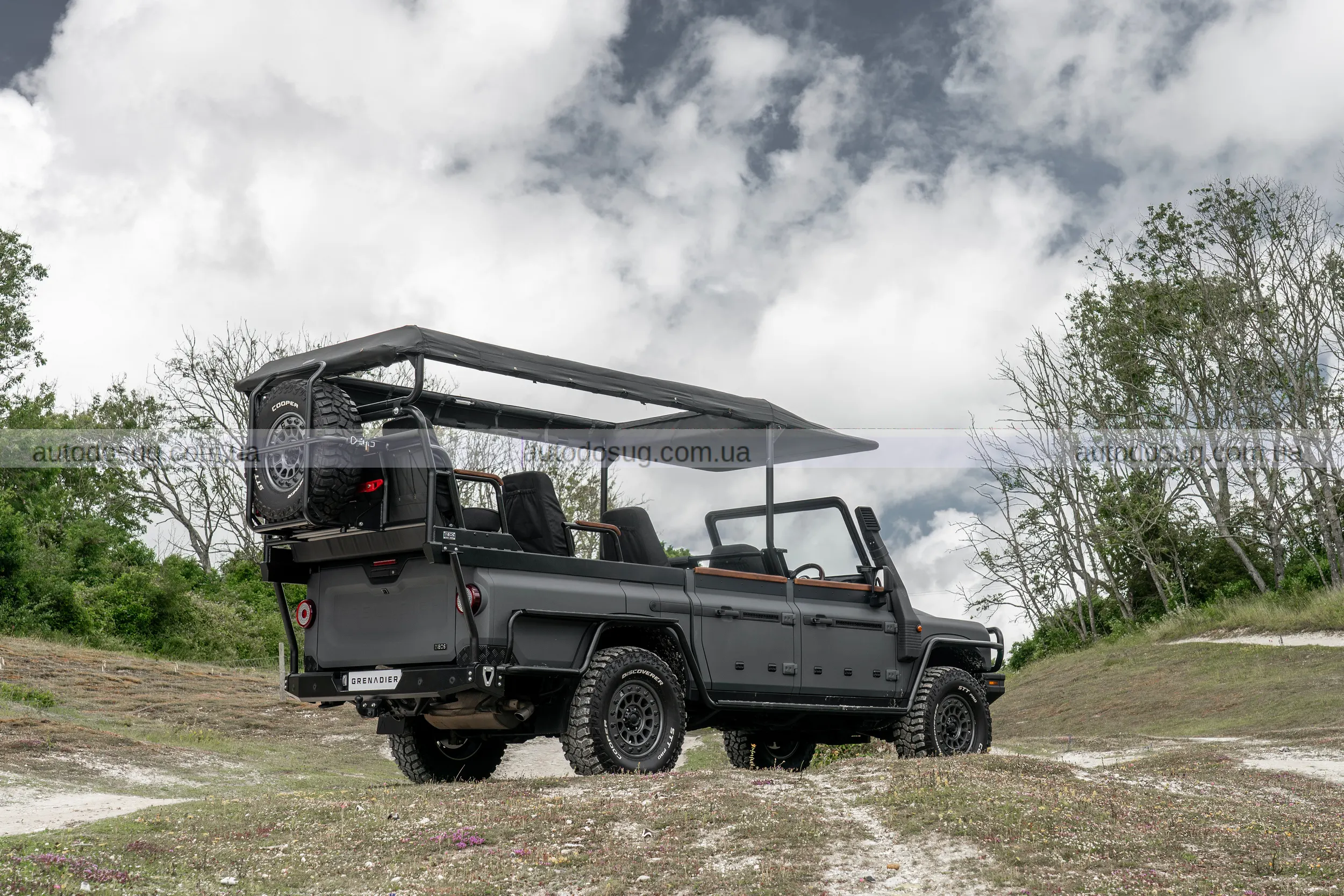 Ineos Grenadier створили спеціальну версію — Game Viewer, заточену під сафарі