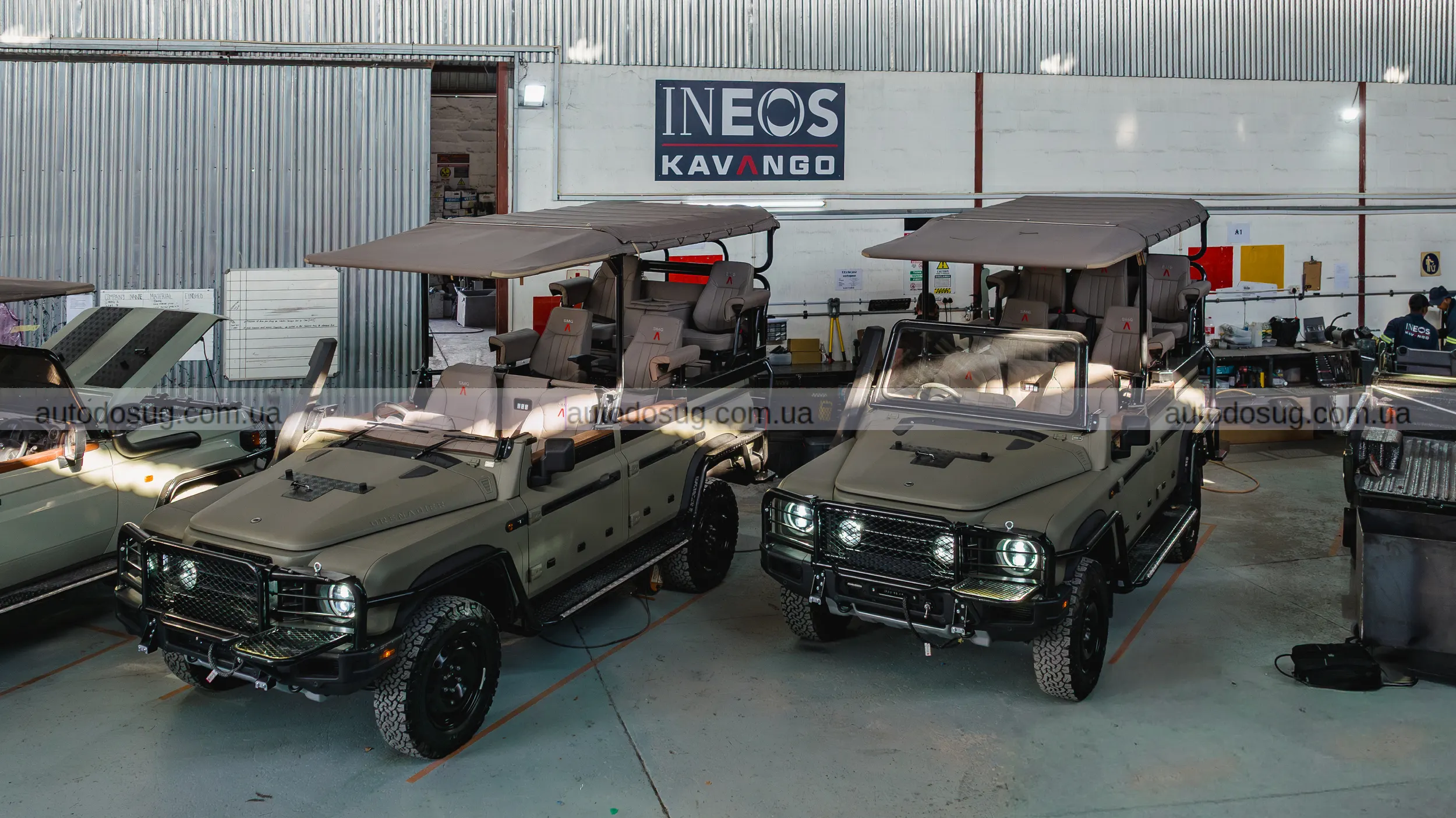 Ineos Grenadier створили спеціальну версію — Game Viewer, заточену під сафарі