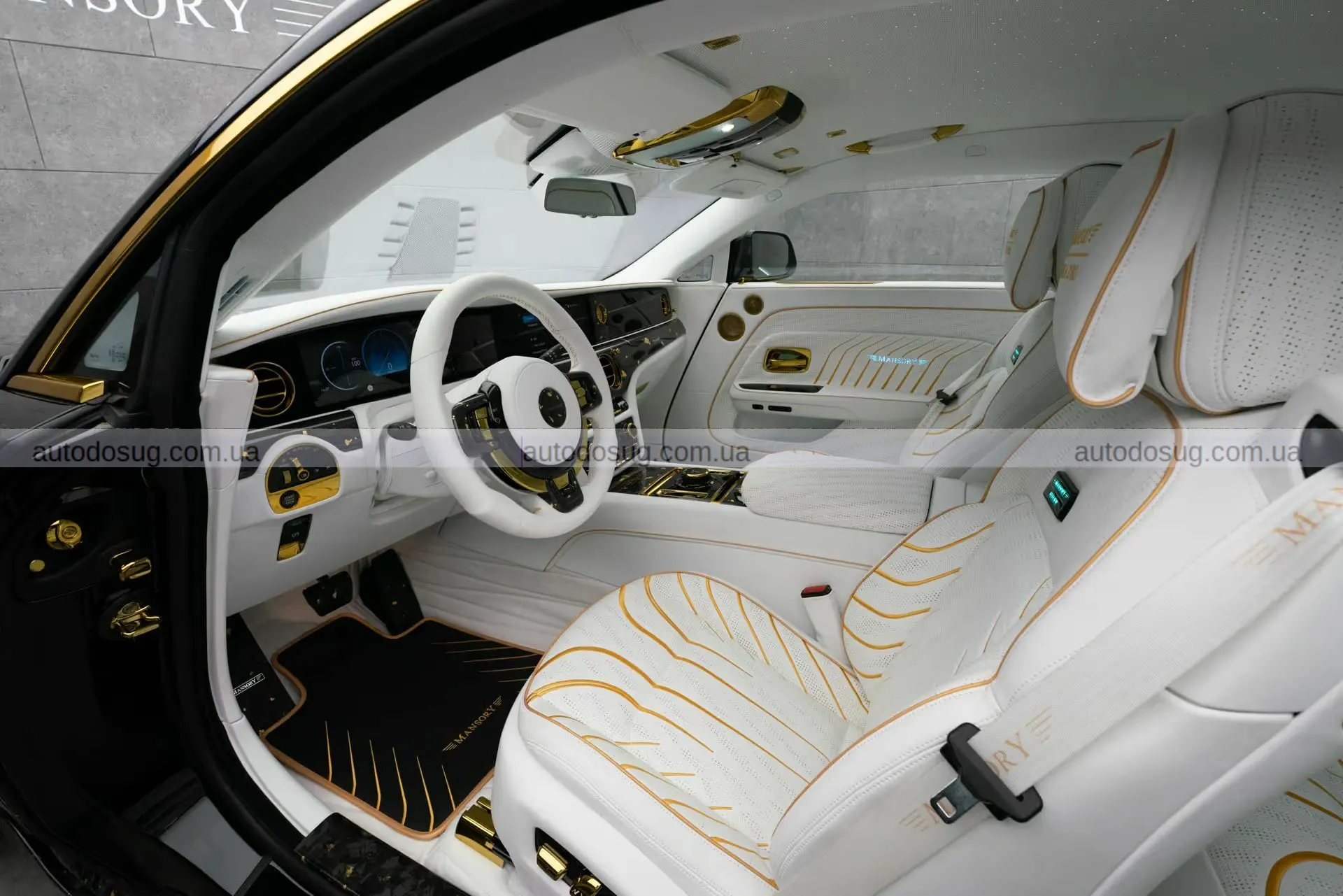 Mansory додав зовнішні динаміки, бо EV був надто тихим