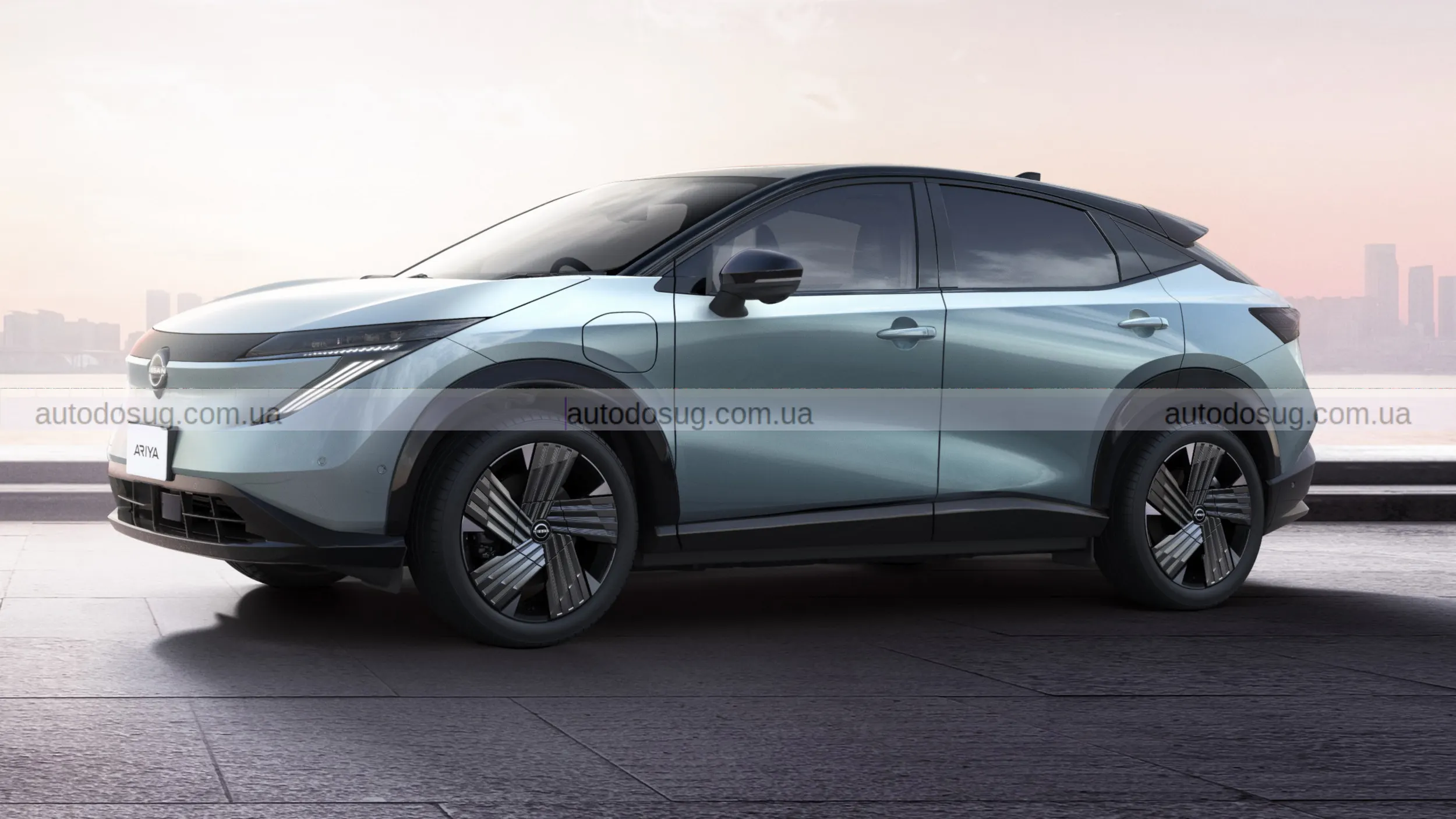 Nissan Ariya отримує новий ніс, колеса та оновлені кольори