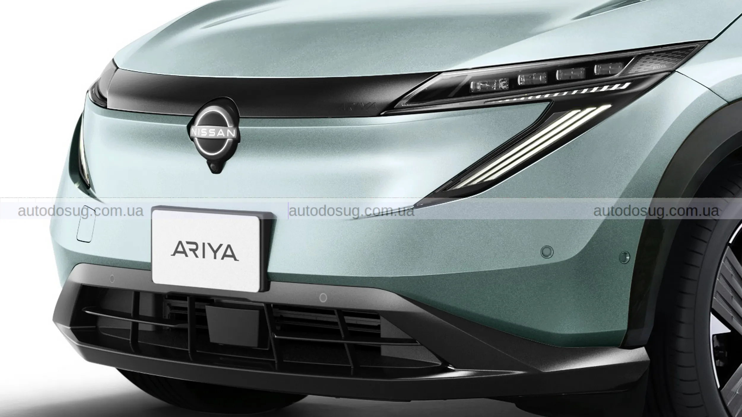 Nissan Ariya отримує новий ніс, колеса та оновлені кольори