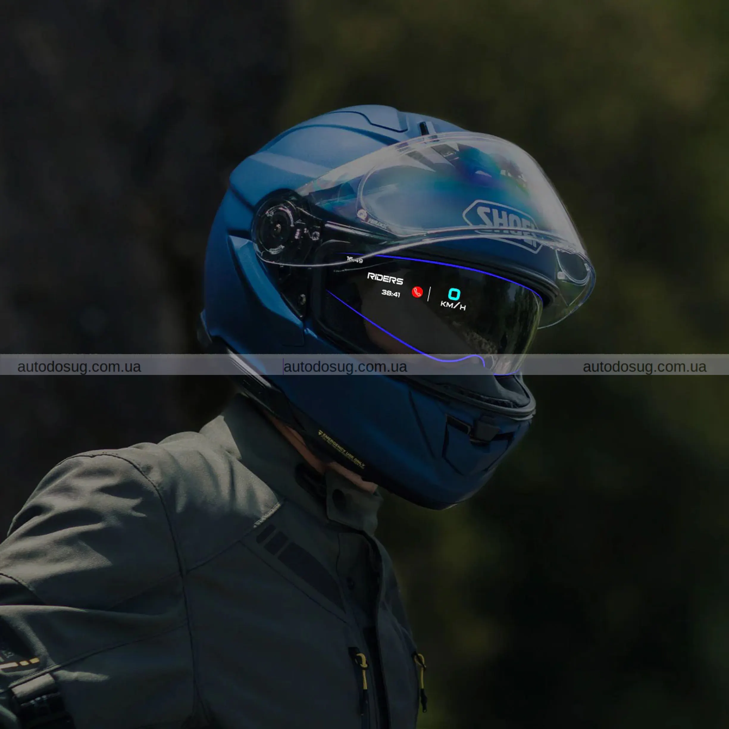 Шолом доповненої реальності від Shoei перетворює кожного байкера на Залізну людину