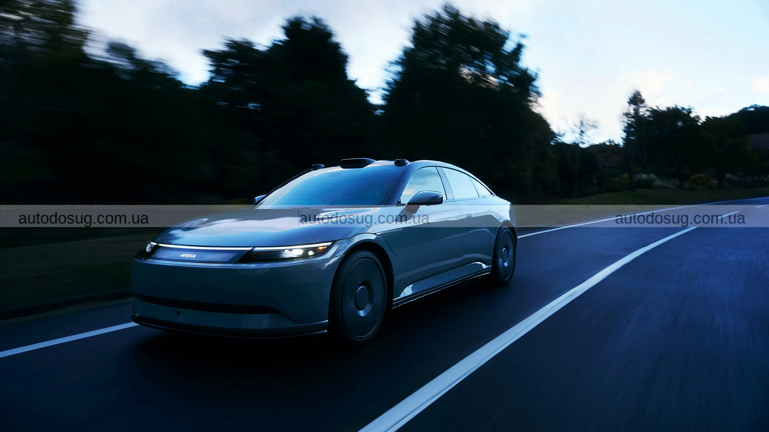 Sony Honda Mobility пропонуватиме цифрові номерні знаки для Afeela 1