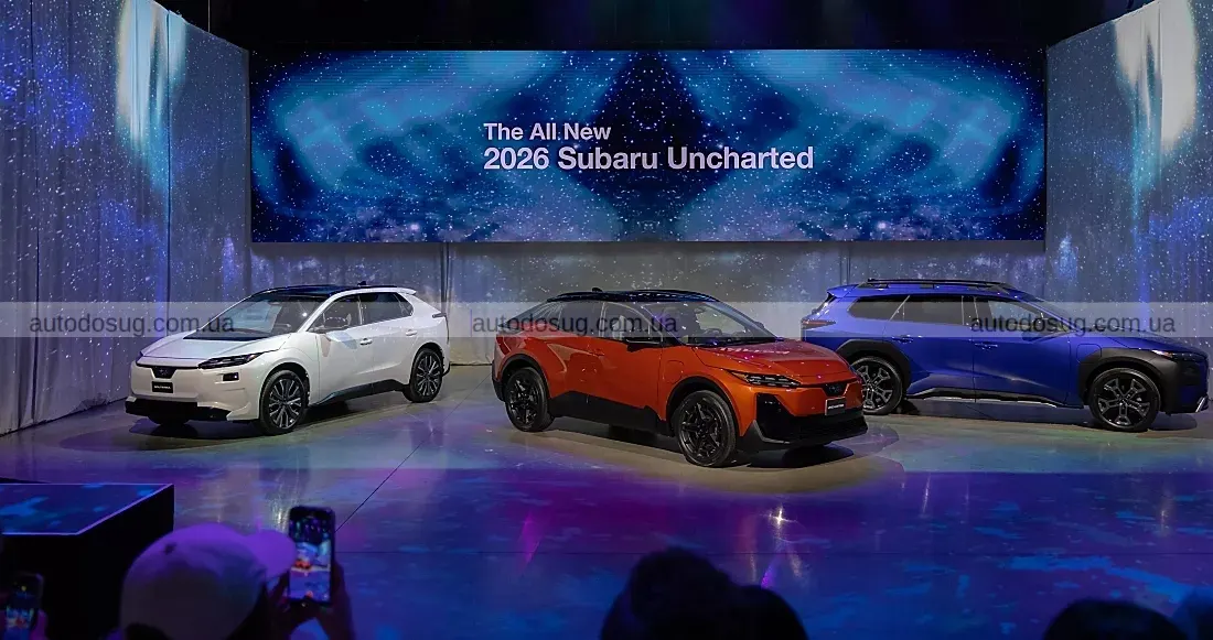Subaru Uncharted 2026 року надійде у продаж на початку наступного року